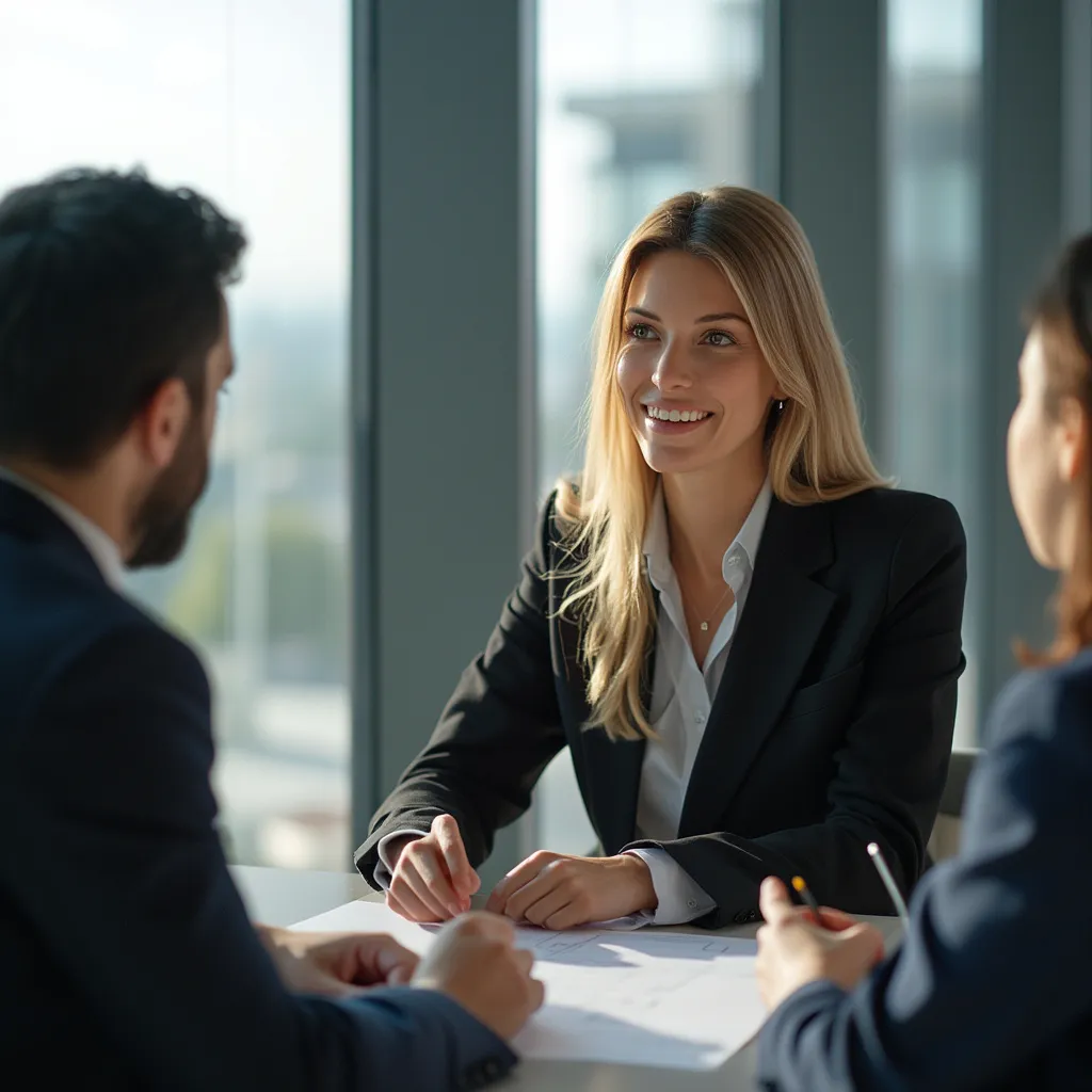 Les fondateurs d'ExpertConseil lors du lancement de l'entreprise