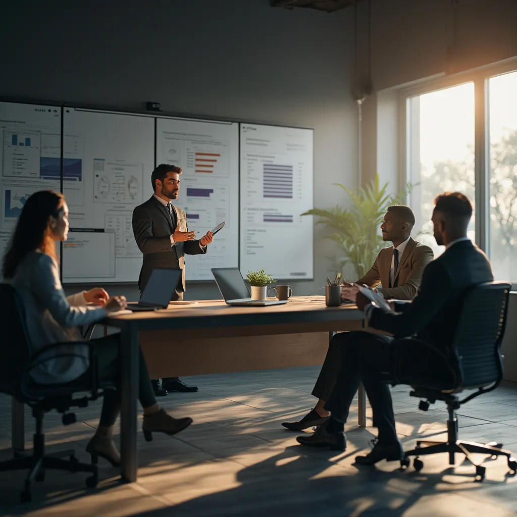 Salle de formation moderne